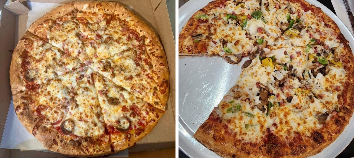 Paisley's Pizzeria Menu